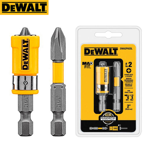 DEWALT DWA2PH2SL 2 Inches PH2 Two Sets Head Screwdriver Magnetic Ring Sleeve