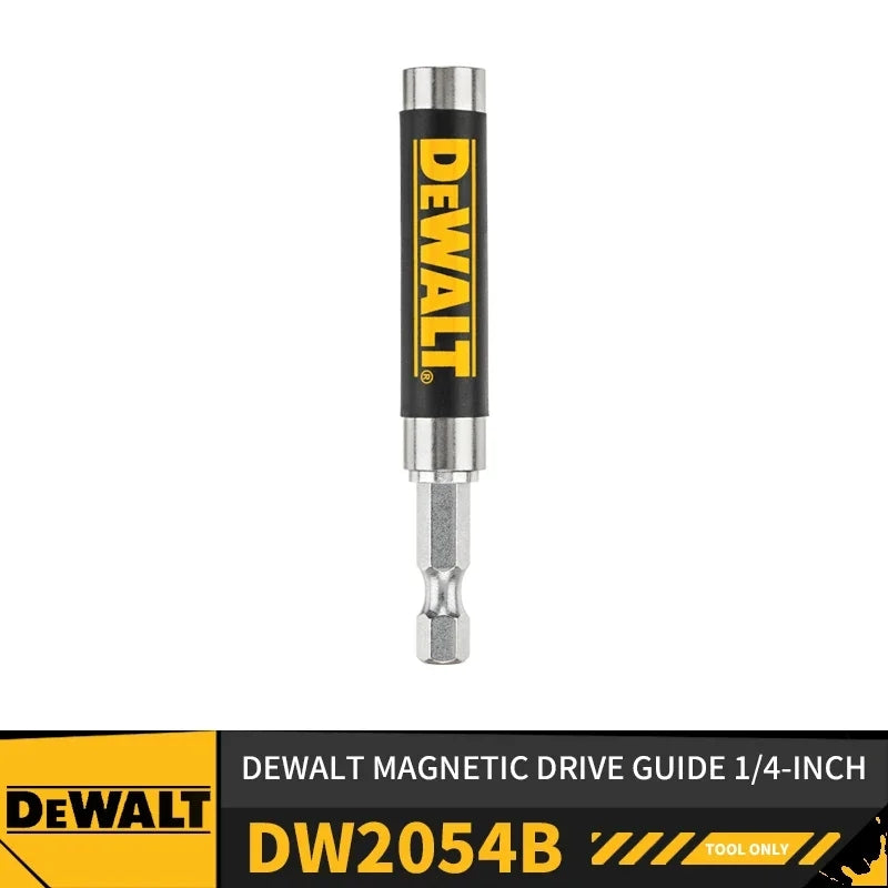 DEWALT DW2054 Magnetic Drive Guide Drill Bit Hex Shank 1/4in 6.35mm Electric Screwdriver Compact Guide Sleeve