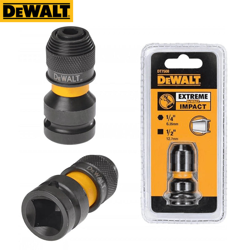 DEWALT DT7508-QZ Impact Adapter Shockproof Electric Wrench Adaptor 1/4" Hex to 1/2" For DCF880 DCF922 DCF892 DCF894