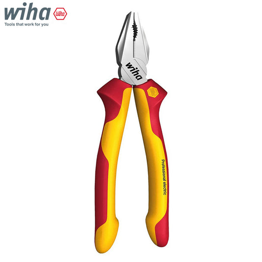 Wiha 26708 Chrome Plated Combination Plier 1000V VDE Insulated Wire Cutters 180mm Germany