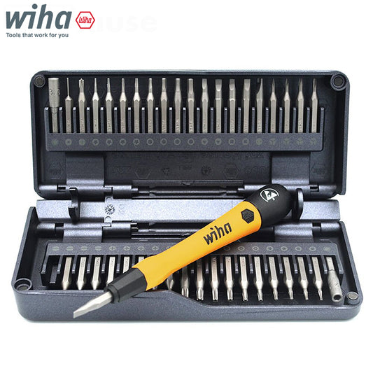 Wiha Zai Hause 44624 40 in1 ESD Micro Precision Magnetic Screwdriver Bit Set Nut Driver with Extension Rod Z6901C4