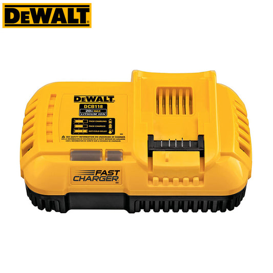 DEWALT DCB118 Rapid Charger FLEXVOLT 18V 20V 60V MAX Charge Internal Fan Cooled Lithium Battery Fast Charger