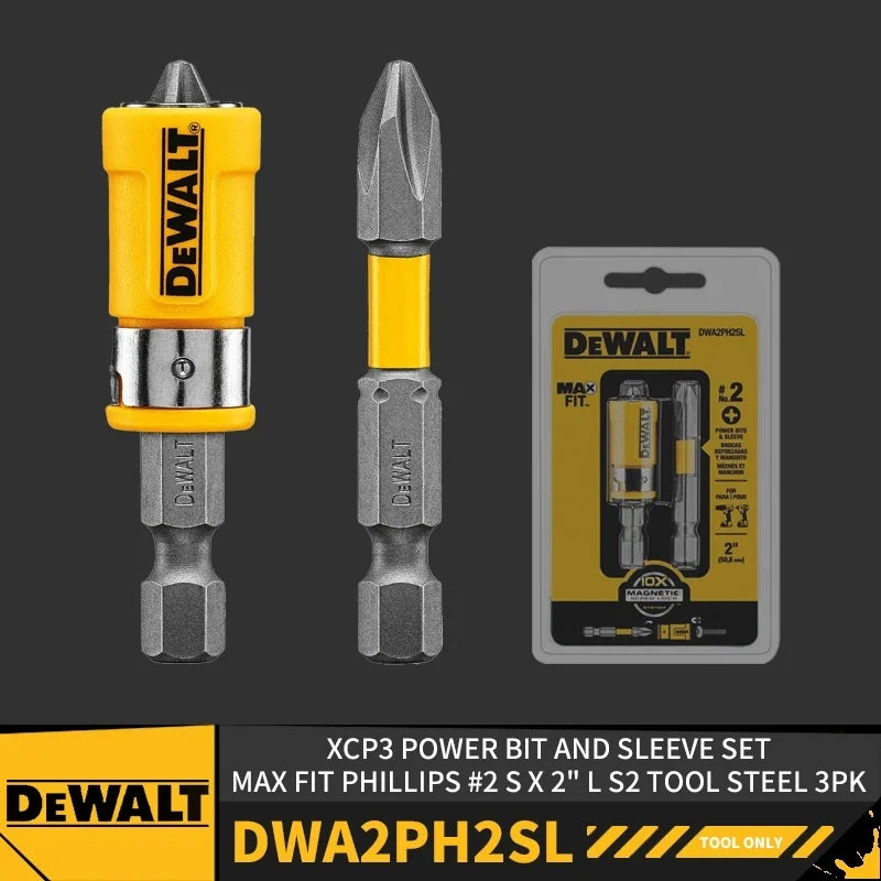 DEWALT DWA2PH2SL 2 Inches PH2 Two Sets Head Screwdriver Magnetic Ring Sleeve