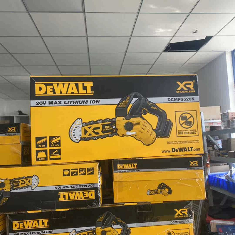 DEWALT DCMPS520N Chain Saw 20CM 18V/20V Max Cordless garden Carpentry Major Pruning Logging Cutting Saw Bare Tool