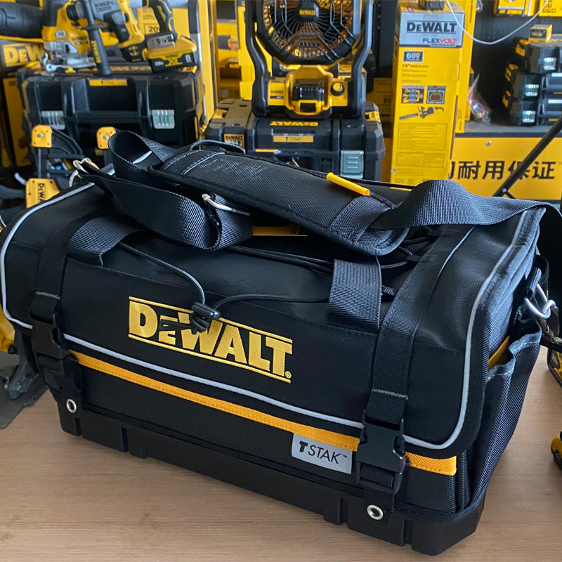 DEWALT DWST83540-1 TSTAK Rigid Covered Tool Bag 1680 Denier Fabric Customized Space Waterproof Independent Base Toolkit