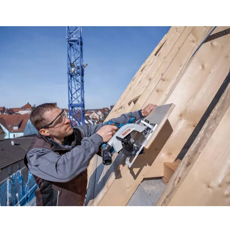 Bosch Professional GKS 185-LI Cordless Circular Saw 18V Portable Woodworking Electric Saw 165mm 5000RPM Bare Tool