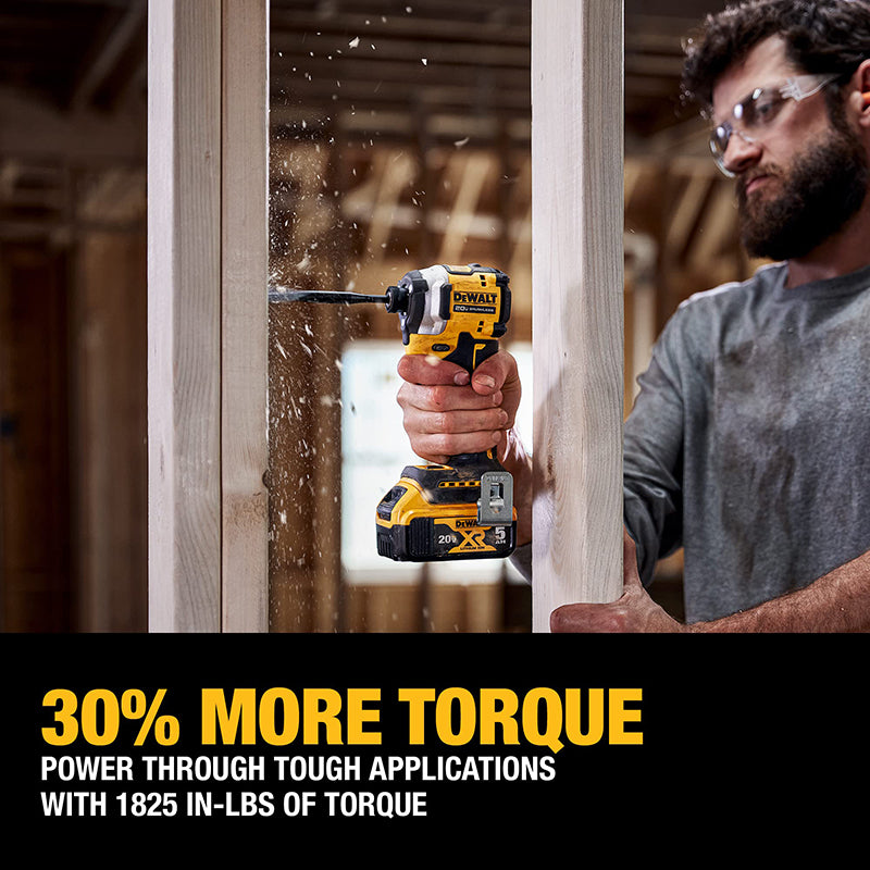 DEWALT DCF850 20V Impact Drill Brushless Motor 205Nm Variable Speed Lithium Battery Electric Screwdriver Woodworking Driver Tool Only