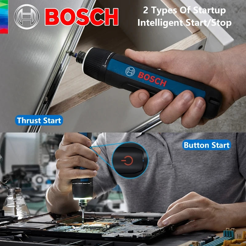 Bosch GO3 New Smart Mini Rechargeable Screwdriver 3.6V Use Press Type Internal Electricity With USB Charging Cable Screw