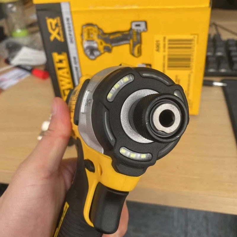 DEWALT DCF860 Electric Screwdriver 20V Brushless Cordless 282NM Decoration Impact Driver DCF850 Upgraded Version Bare Tool