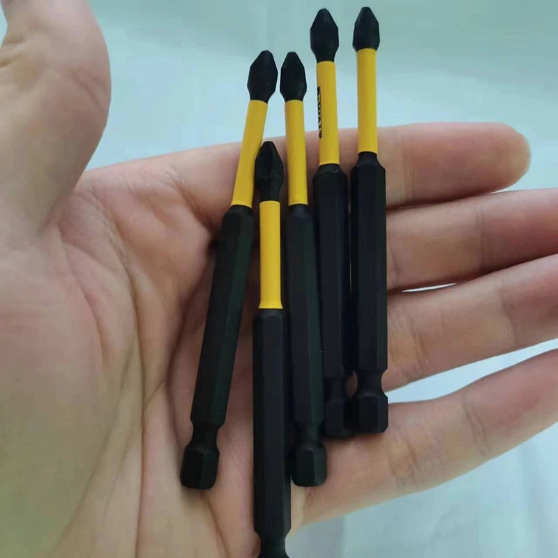 DEWALT Original Philips 89MM Bits PH2 High Speed Steel Hard Alloy For Electric Drill Wrench Screwdriver Metal Drills 5PCS