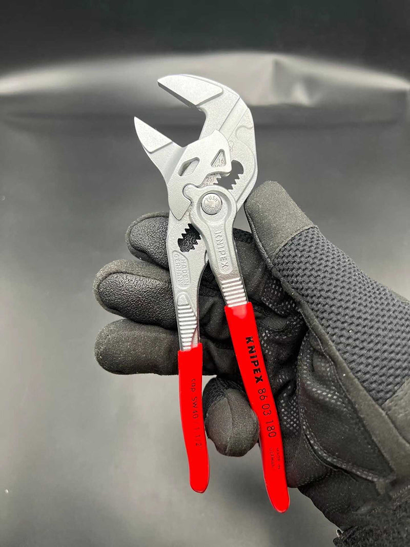 KNIPEX 86 03 180 Pliers Wrench Chrome Plated