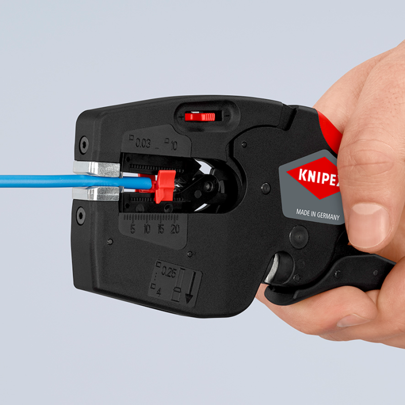KNIPEX 12 72 190 NexStrip Multi-Tool for Electricians Automatic Wire Stripper