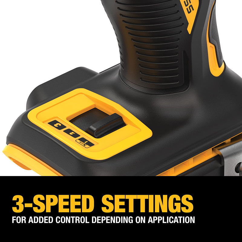 DEWALT DCF850 20V Impact Drill Brushless Motor 205Nm Variable Speed Lithium Battery Electric Screwdriver Woodworking Driver Tool Only