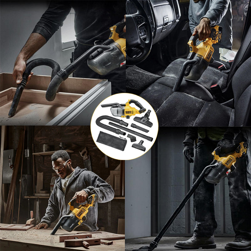 DEWALT DCV501LN Vacuum Cleaner 20V Brushless Cordless HEPA Industrial Vehicle Mounted Indoor Household Dust Collector Bare Tool