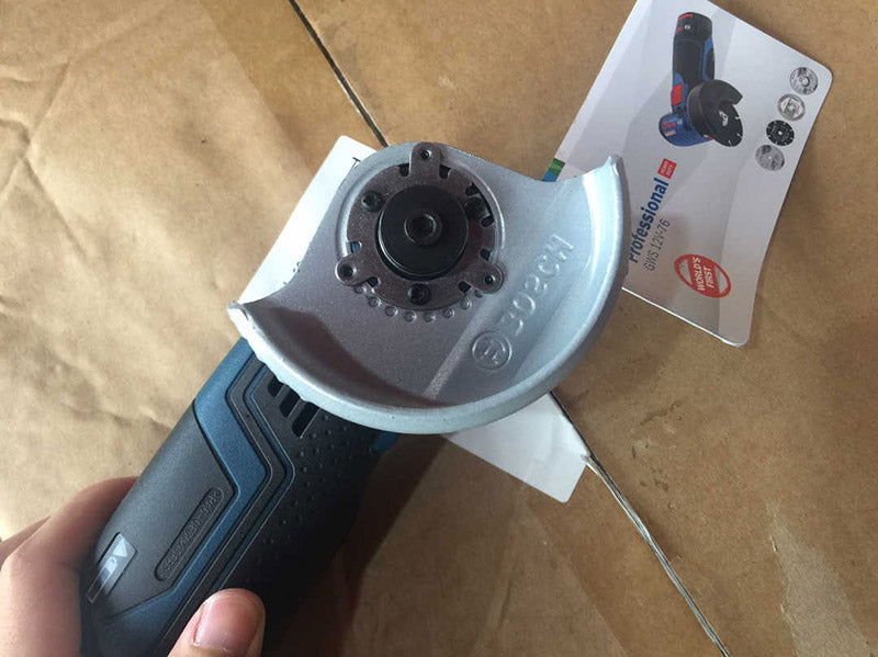 Bosch GWS12V-76 Mini Angle Grinder Metal Wood Hydroelectric Plastic Pipe Tile Small Household Lithium Electric Cutting Machine