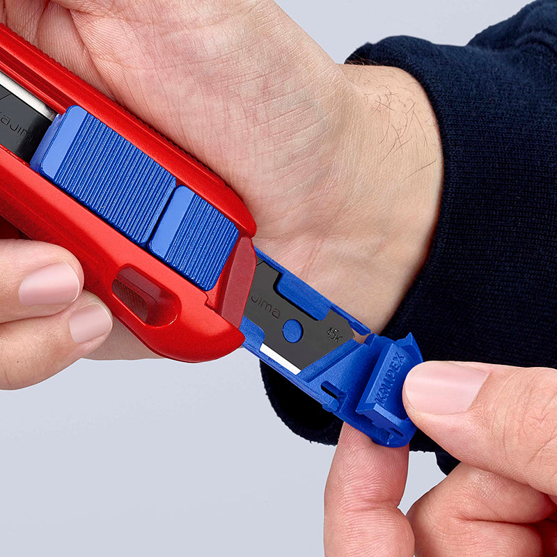 KNIPEX 90 10 165 BK CutiX Universal Knife Wallpaper Utility Knife