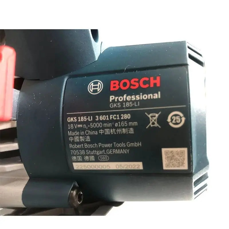 Bosch Professional GKS 185-LI Cordless Circular Saw 18V Portable Woodworking Electric Saw 165mm 5000RPM Bare Tool