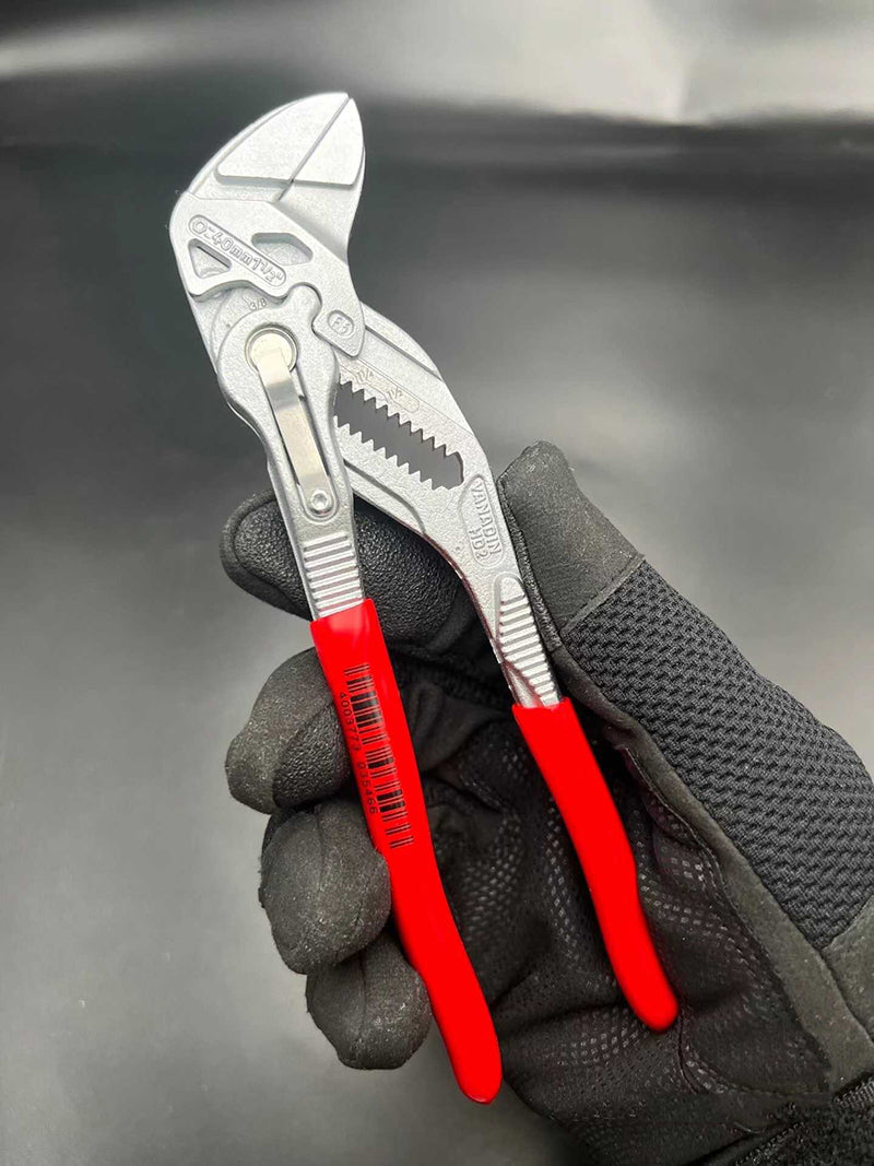 KNIPEX 86 03 180 Pliers Wrench Chrome Plated