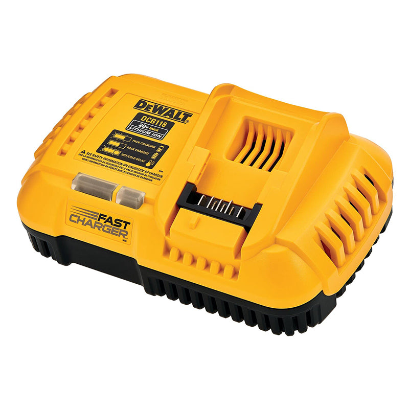 DEWALT DCB118 Rapid Charger FLEXVOLT 18V 20V 60V MAX Charge Internal Fan Cooled Lithium Battery Fast Charger