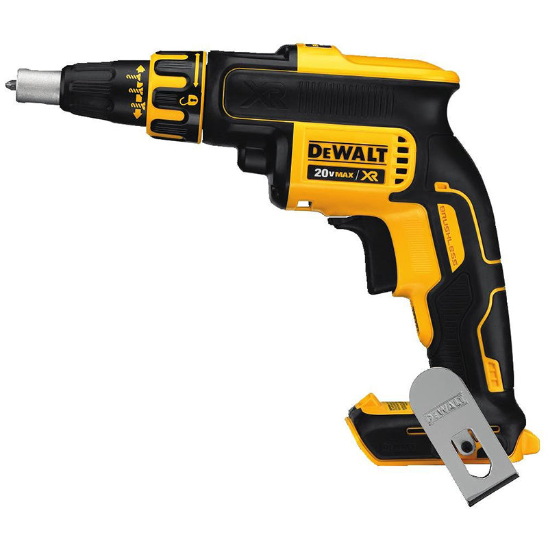 DEWALT XR Drywall Screw Gun With Collated Attachment DCF620 DCF6202 Brushless 360 Degree Rotation Nail Gun Bare Tool