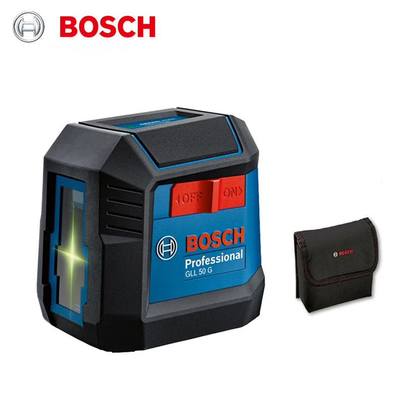 BOSCH GLL50G Green Laser Level 2line 15m Max 1/4in IP55 Small & Compact Portable Marking Instrument Bare Tool