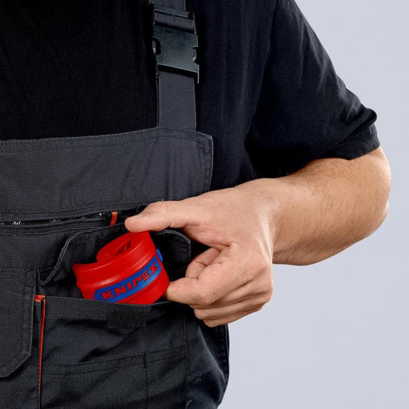 KNIPEX 90 22 10 BK BiX Cutter for Plastic Pipes and Sealing Sleeves