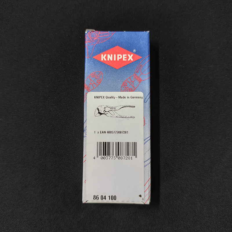 KNIPEX 86 04 100 Pliers Wrench XS 4'' Alloy Steel Chrome Plated Mini Plier