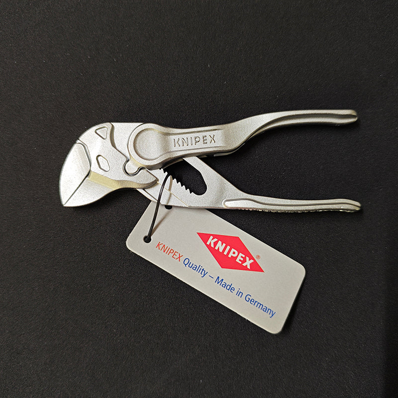 KNIPEX 86 04 100 Pliers Wrench XS 4'' Alloy Steel Chrome Plated Mini Plier