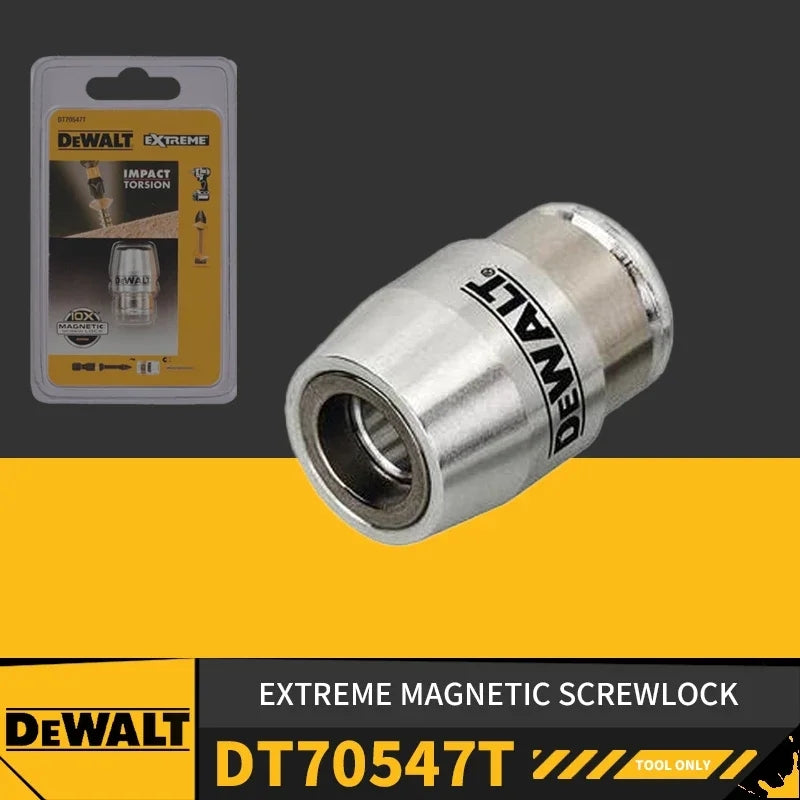DEWALT DT70547T Magnetic Screwlock Driver Aluminium Sleeve Bits & Holders Ring Tool Accessories 50mm