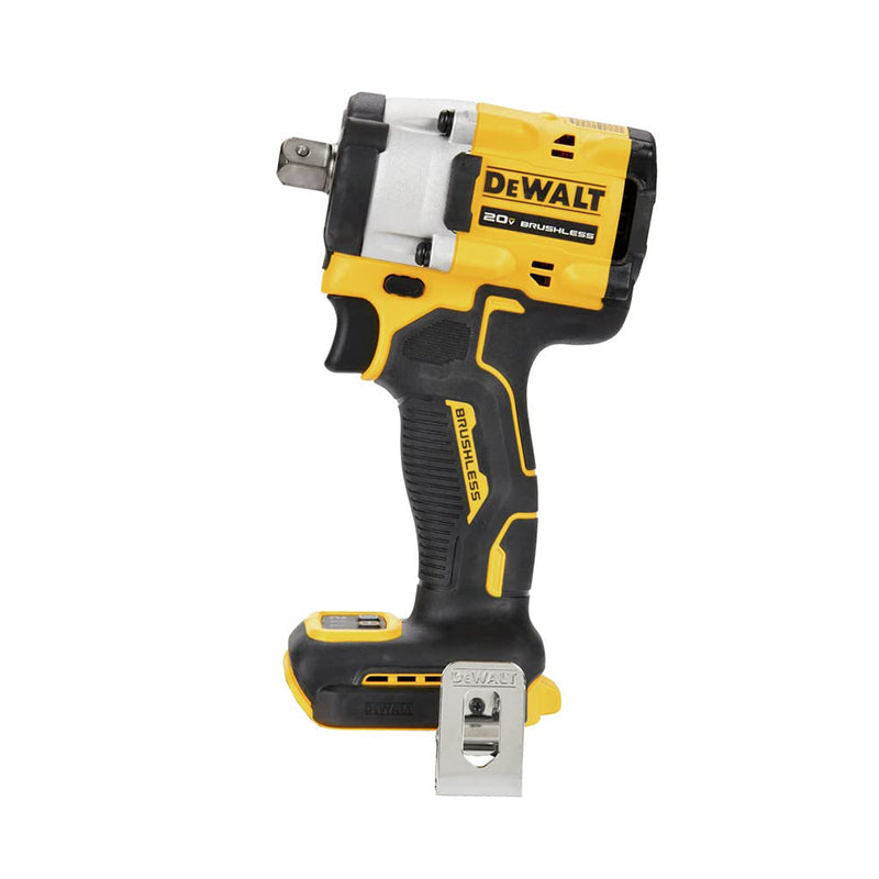 DEWALT DCF922 ATOMIC 20V MAX 1/2 pol. Chave de impacto sem fio, velocidade variável, chave elétrica com pino de retenção, ferramenta nua