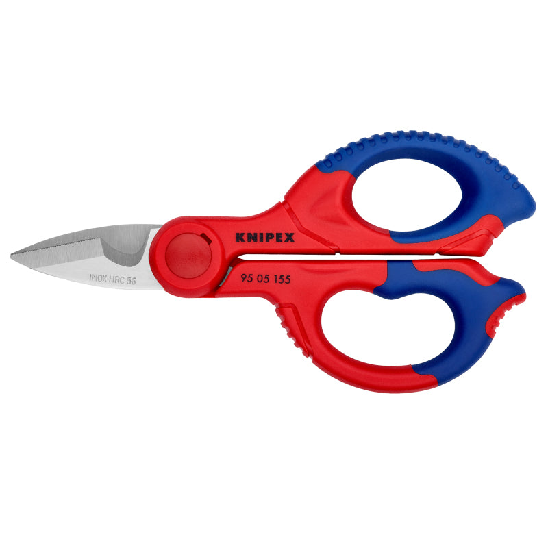 KNIPEX 95 05 155 SB Electricians' Shears Scissors 155 mm 6.1 " Reinforced Fiberglass