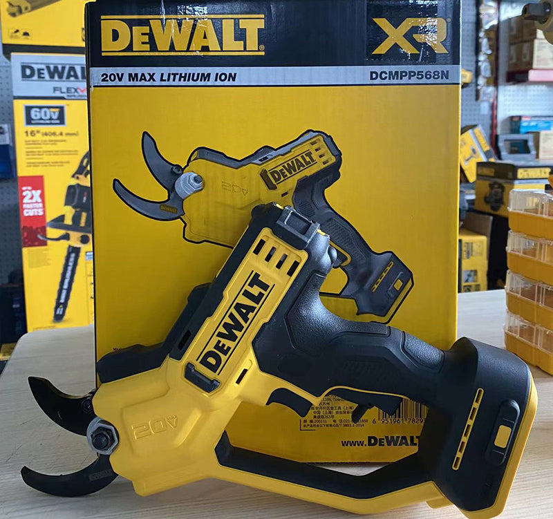 DEWALT DCMPP568 20V Podador elétrico sem fio Tesoura de poda de árvores de jardim 38mm Ferramenta elétrica apenas