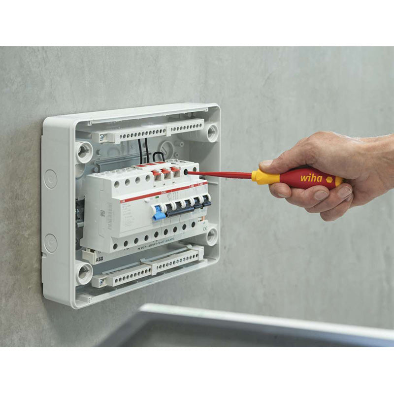 Wiha 1000V VDE Screwdriver SoftFinish Electric SlimFix Phillips Slotted PH1 PH2