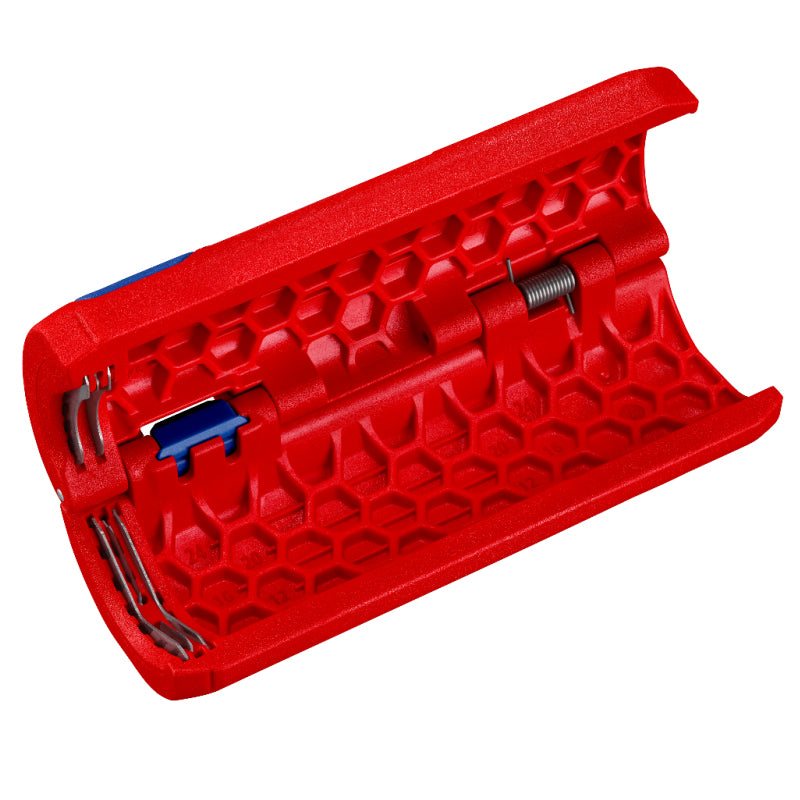 KNIPEX 90 22 01 SB Corrugated Pipe Cutter No Damage To The Internal Cables Or Pipes Convenient Fast And Efficient Work
