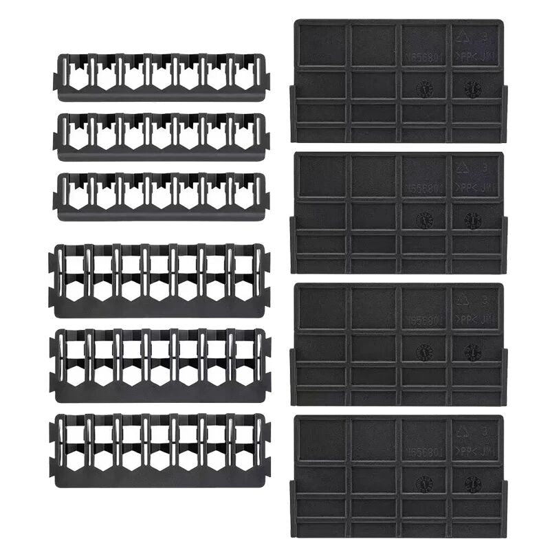 DEWALT DT70805-QZ Drill Bit Bracket Baffle X10 INSERT BUNDLE PACK For TOUGHCASE Multiple Styles Holder Hand Tool Accessories
