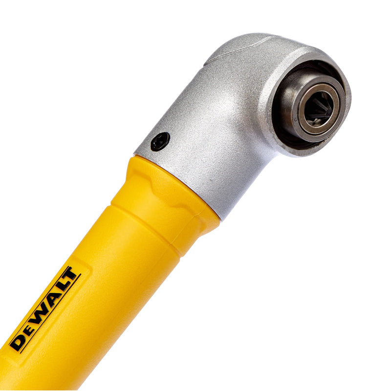 DEWALT DT71517T Right Angle Adapter Torsion Drill Attachment Hex Shank Drill Bit Flexible Torsion Zone With 10Pcs Bits