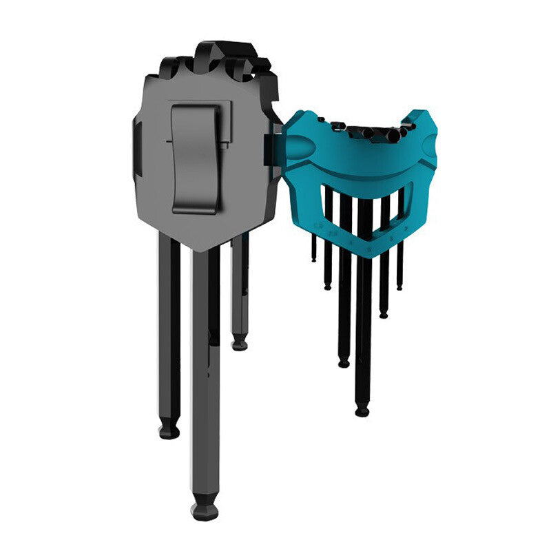 Makita B-65894 9Piece Hex Key Wrench Set 1.5-10mm Hexagonal Wrench Set L-shaped Extension