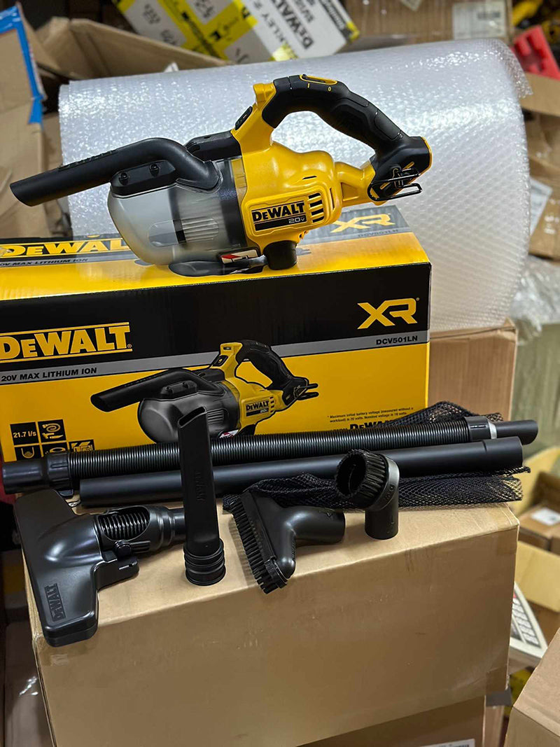 DEWALT DCV501LN Vacuum Cleaner 20V Brushless Cordless HEPA Industrial Vehicle Mounted Indoor Household Dust Collector Bare Tool