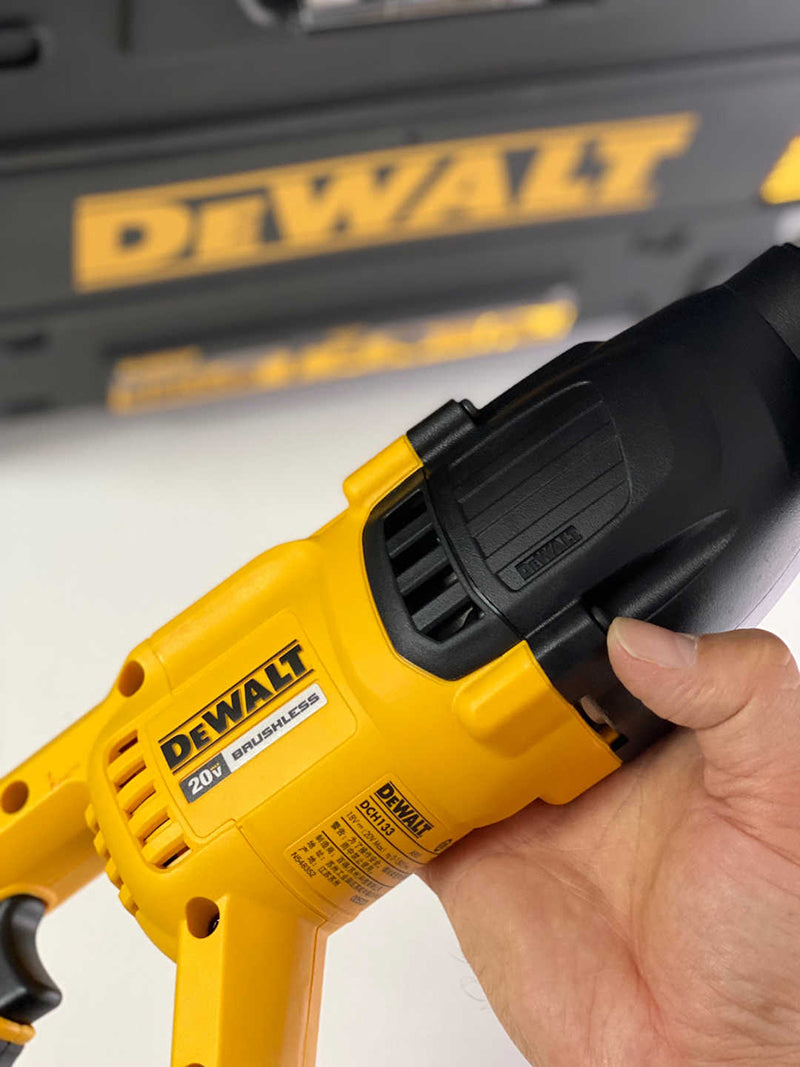 Dewalt ferramentas dch133 martelo rotativo 20v max velocidade variável broca sem escova d-alça multifuncional industrial recarregável broca ferramenta nua