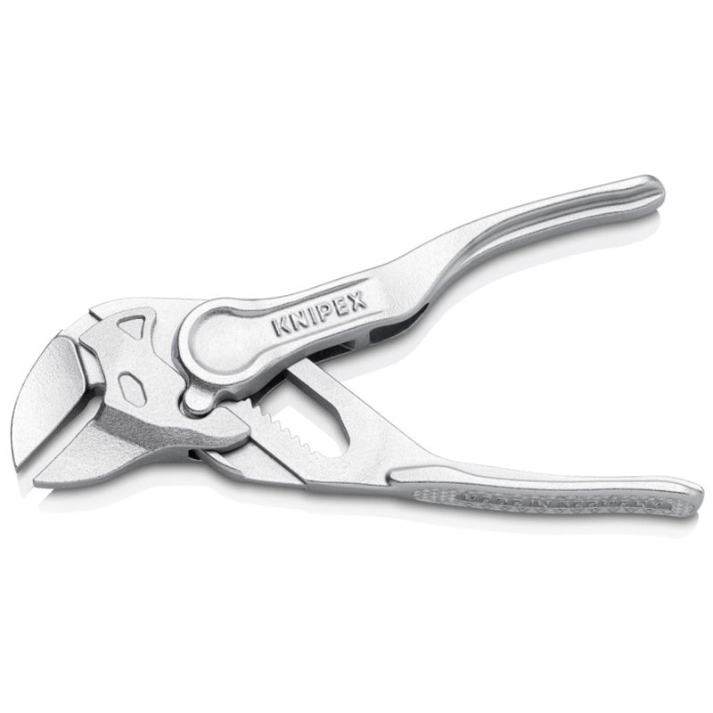 KNIPEX 86 04 100 Pliers Wrench XS 4'' Alloy Steel Chrome Plated Mini Plier