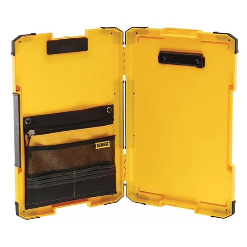 DEWALT DWST82732-1 TSTAK Clipboard Organiser LED Light Internal Pouch Metal Clip Portable Multifunctional Convenient Writing