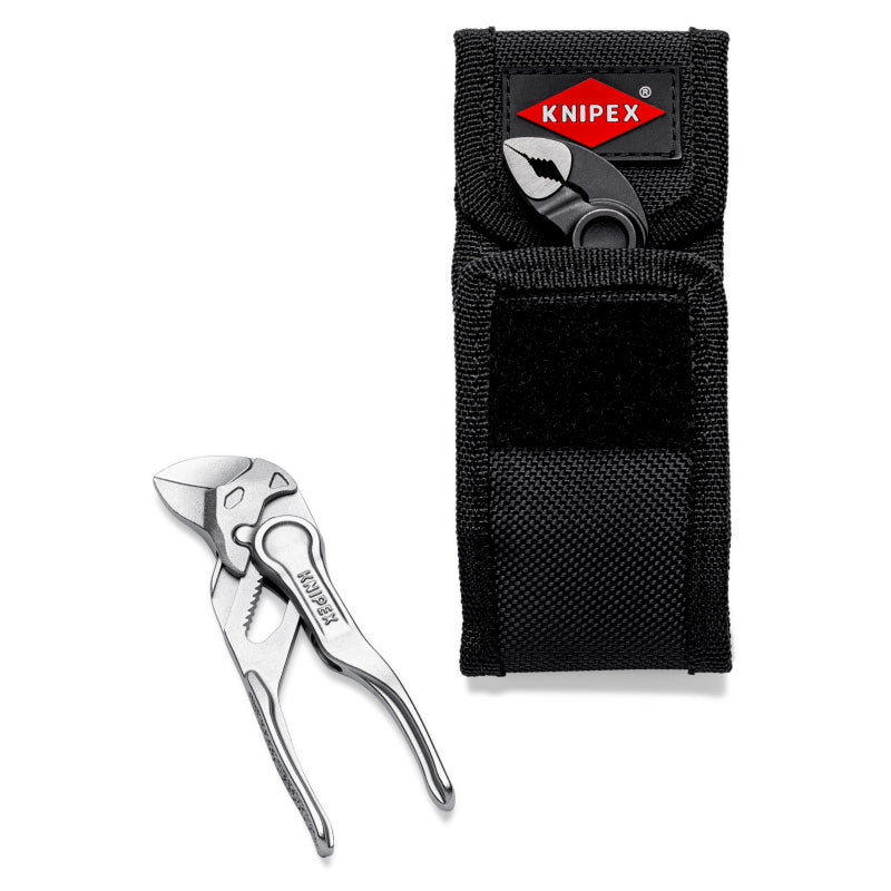 KNIPEX 00 20 72 V04 XS Mini Pliers Set XS in Belt Pouch 1 x 87 00 100, 1 x 86 04 100