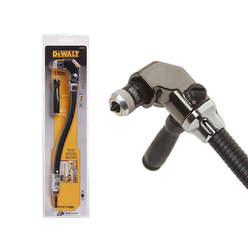 DEWALT DWARAFS-Z 300MM Flexible Hose Adapter Flexibility Elbow Connection Right Angle Flex Shaft Drill Universal Tool Parts