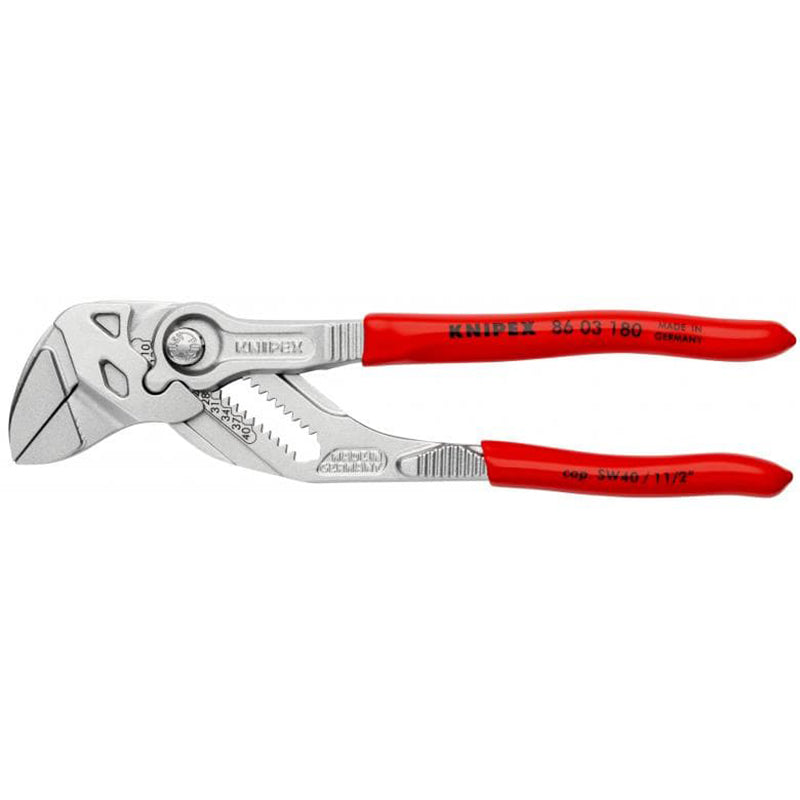 KNIPEX 86 03 180 Pliers Wrench Chrome Plated