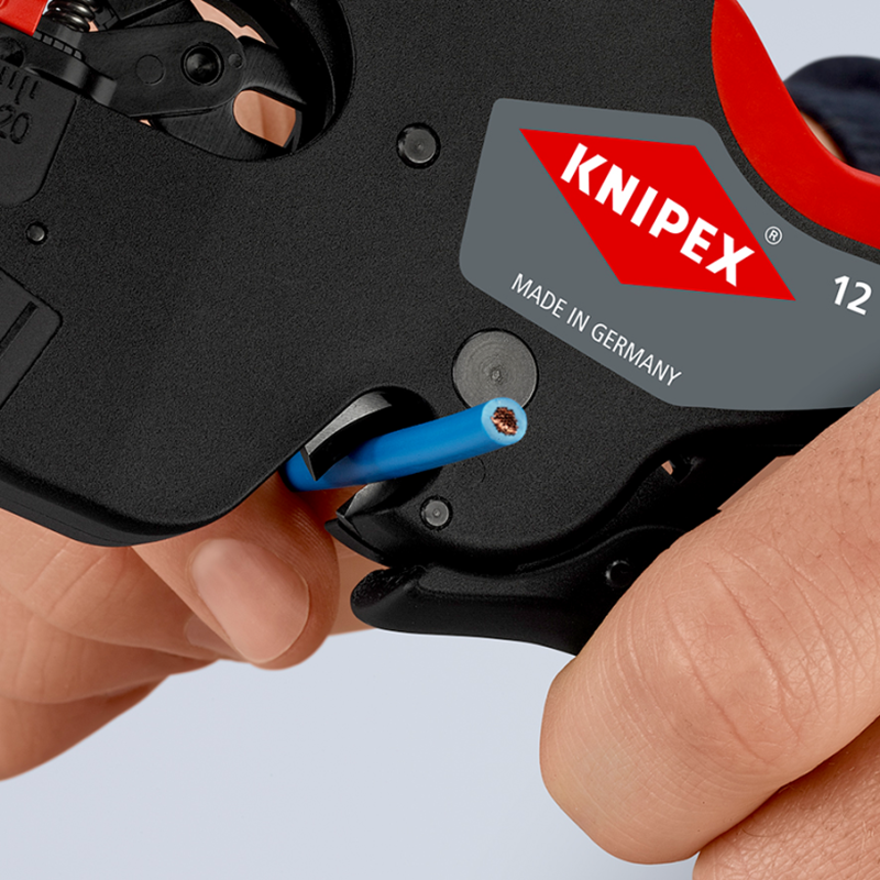 KNIPEX 12 72 190 NexStrip Multi-Tool for Electricians Automatic Wire Stripper