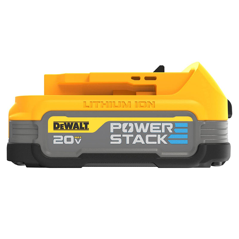 DEWALT DCBP034 POWERSTACK Lithium Battery 20V MAX Compact 1.7 Ah Resist Overmolded Base Blade Battery