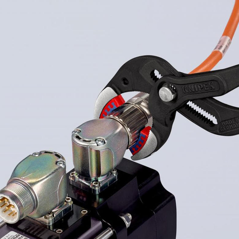 KNIPEX 81 11 250 Siphon and Connector Pliers Pipe Gripping Plier With Replaceable Plastic Jaws 8111250