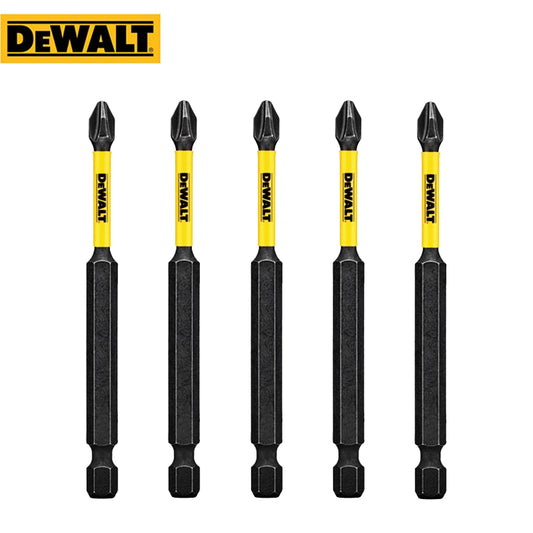 DEWALT Original Philips 89MM Bits PH2 High Speed Steel Hard Alloy For Electric Drill Wrench Screwdriver Metal Drills 5PCS