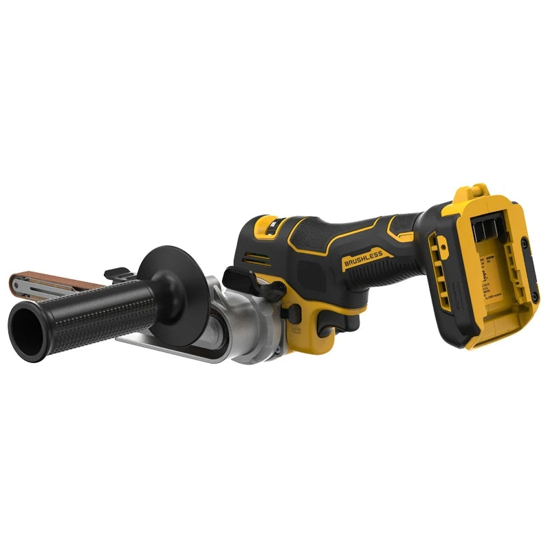 DEWALT DCM200 Sander 20V Bandfile 18inch Brushless Cordless Belt 104° Rotating Contact ARM 700 MWO Power Grinding Tool Body Only