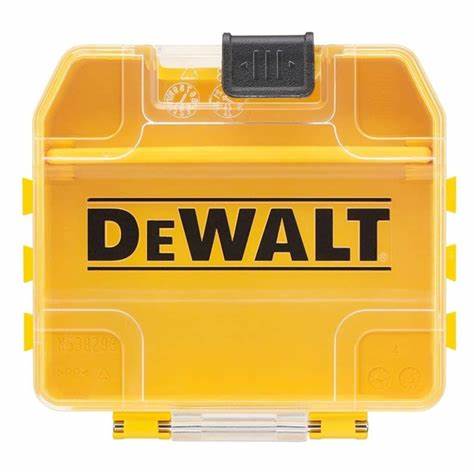 DEWALT DT70800 Screwdriver Bit Parts Storage Box Power Tool Accessories Tough Storage Case Bulk Tool Box